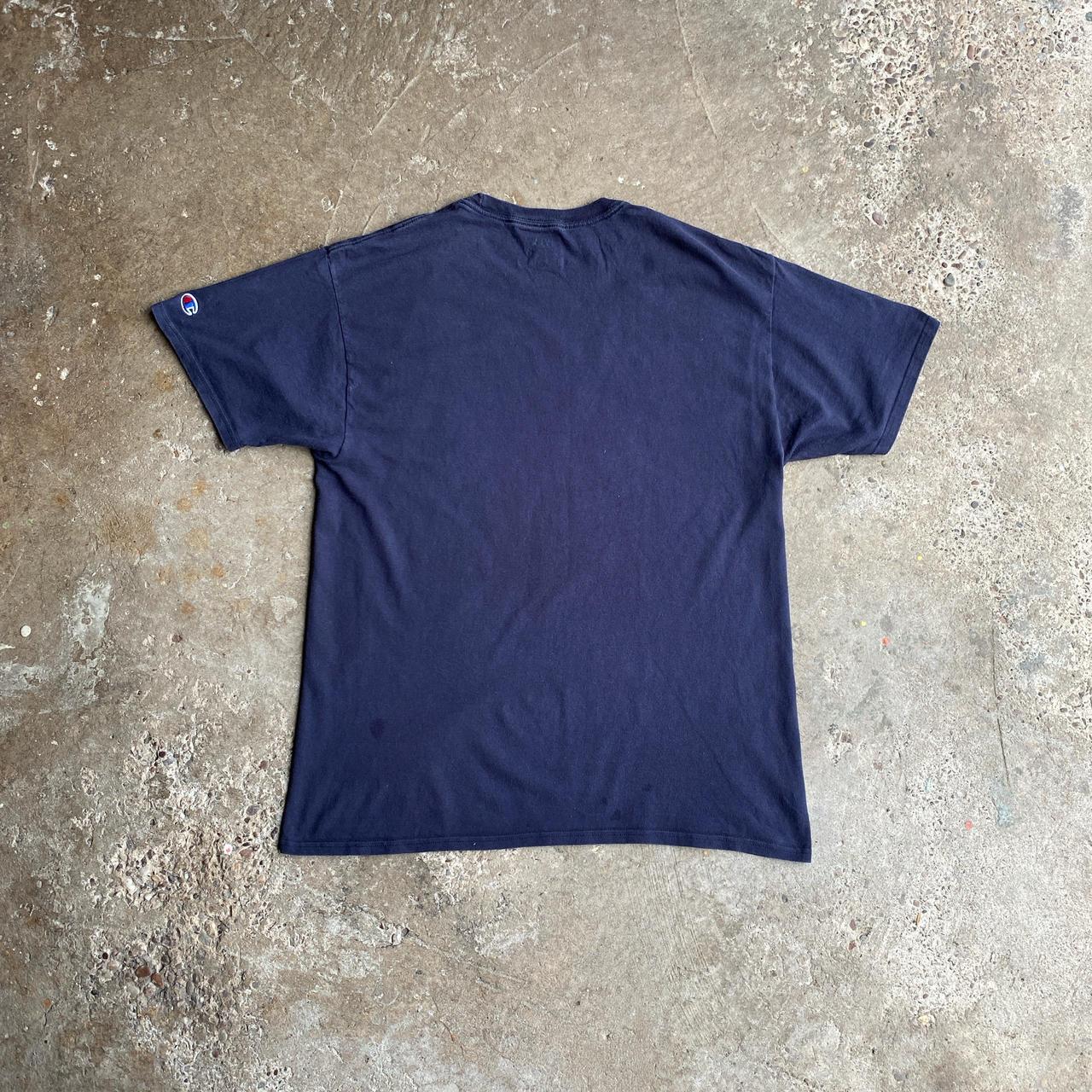 Navy Graphic Villanova Champion T-Shirt - L