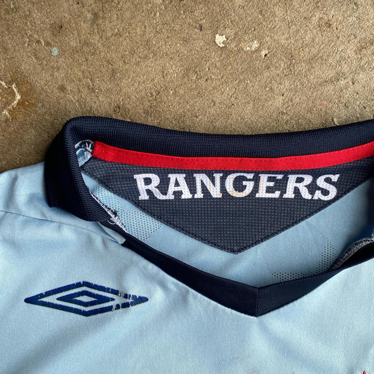 Umbro Rangers Light Blue 2006/07 Third Kit - M