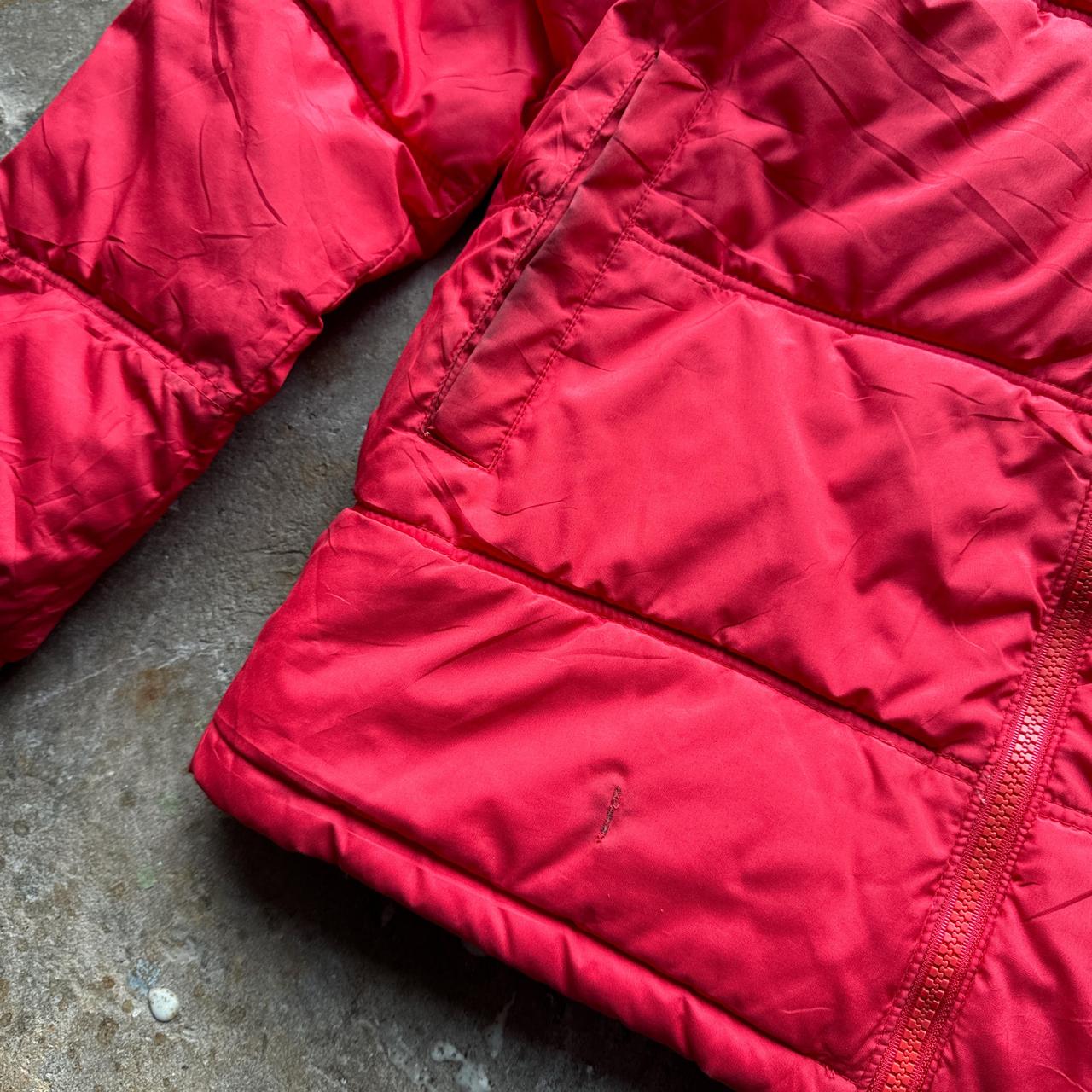 Vintage red and Black Nike Puffer