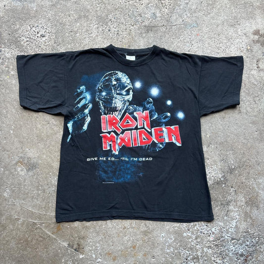 Black Iron Maiden 2000 “Give Me Ed Til I’m Dead” Tour T-shirt