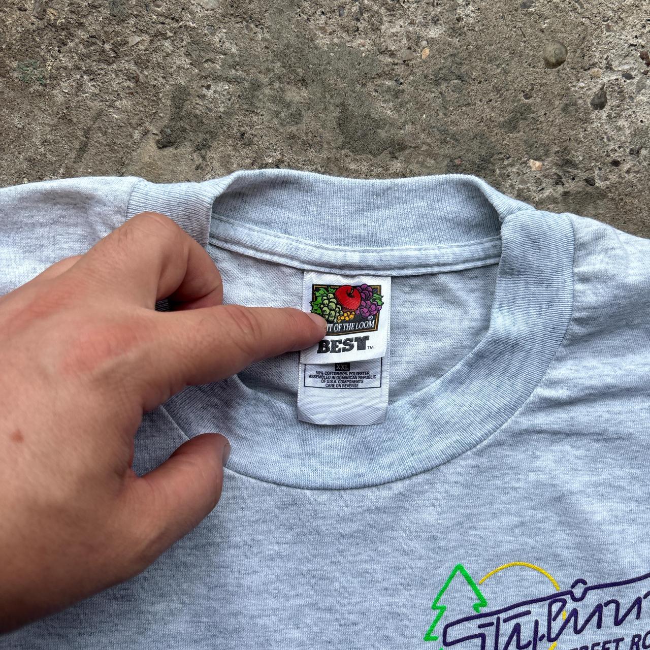 Vintage Grey single stitch graphic tee with ‘Stylin Street Rods’ graphic -