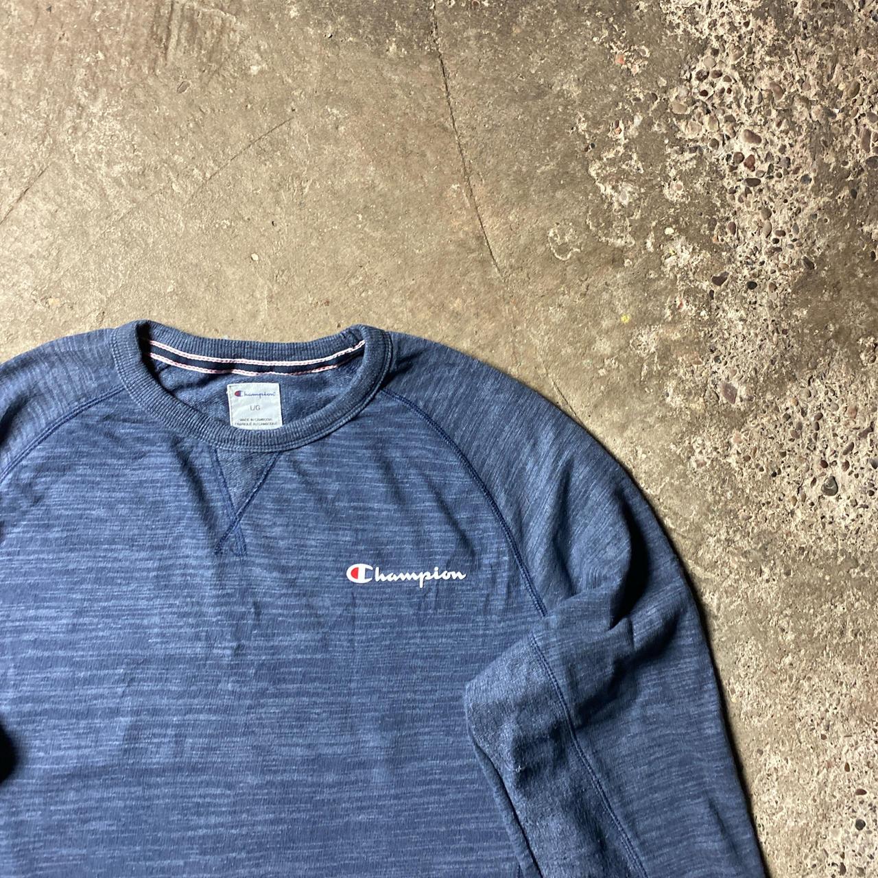 Blue Champion Crewneck Sweatshirt - L