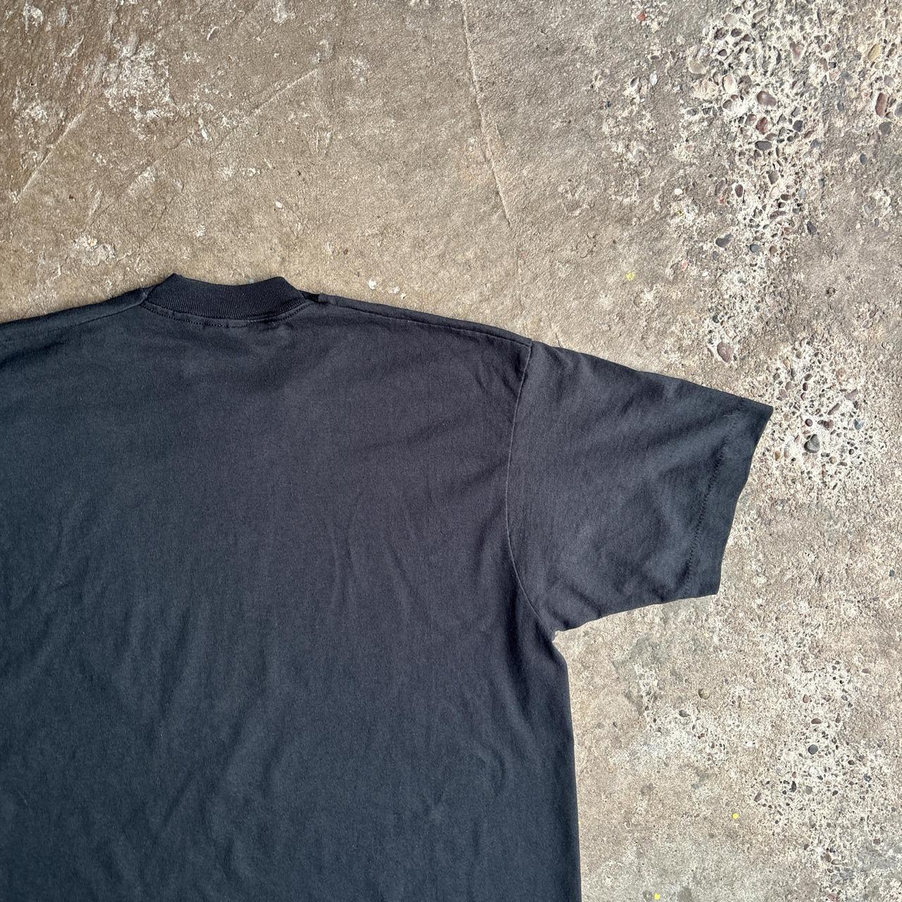 Vintage Black ‘Dite’ Graphic Single Stitch T-Shirt - XL