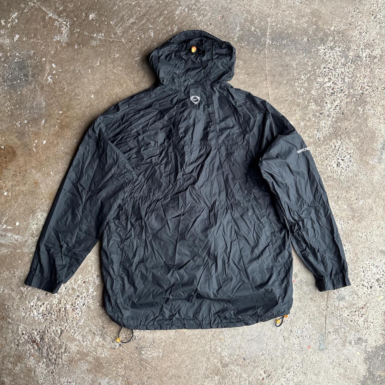 Black Nike ‘00s Manchester United Hooded Jacket - 2XL