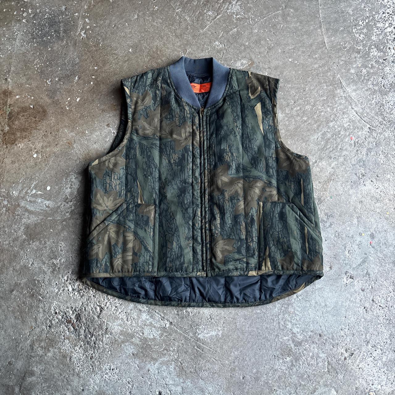 Dickies Trebark Print Vest Jacket - 2XL