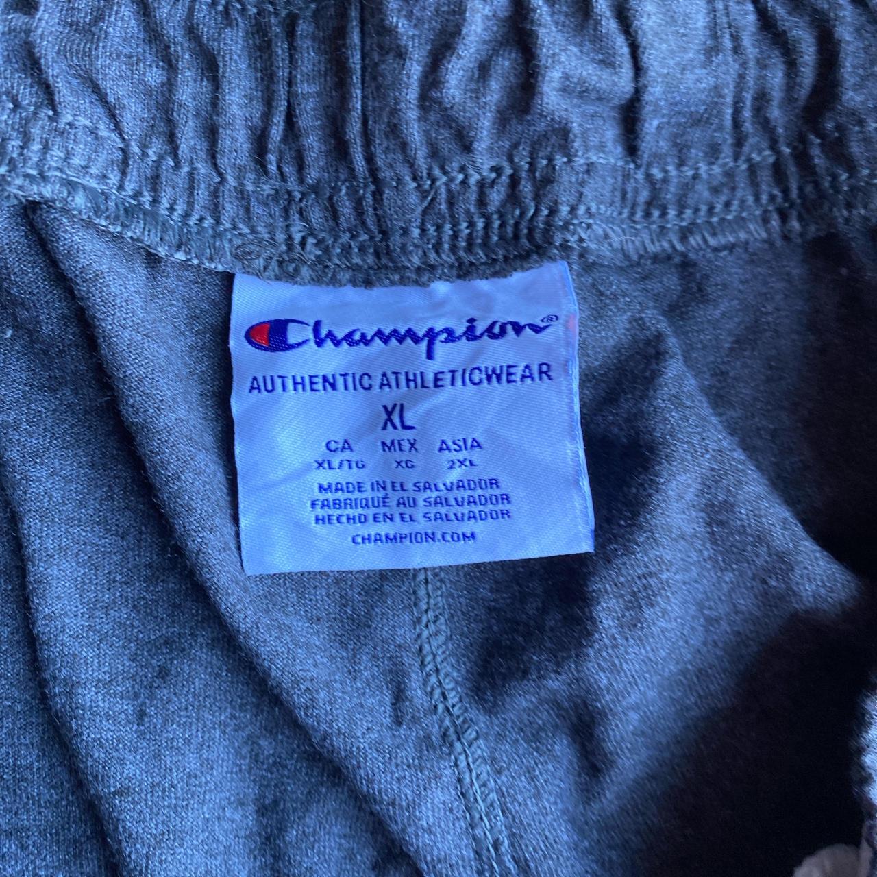 Grey Champion Tracksuit Bottoms - XL