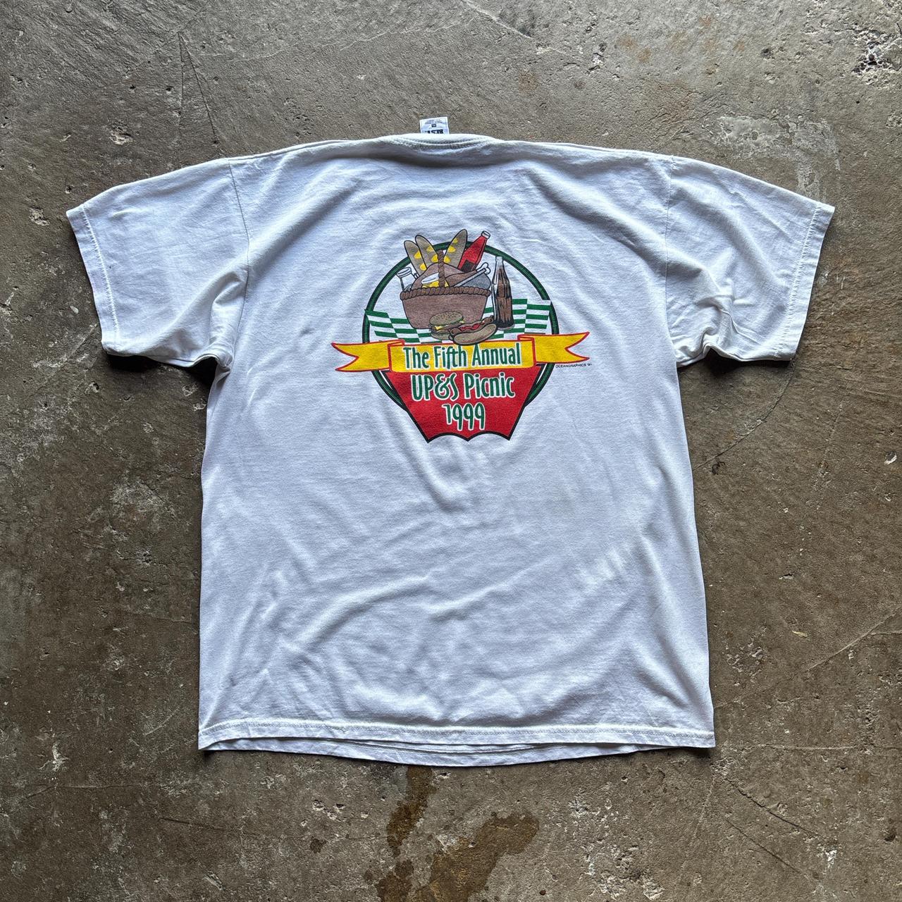90s University graphic t-shirt - XL