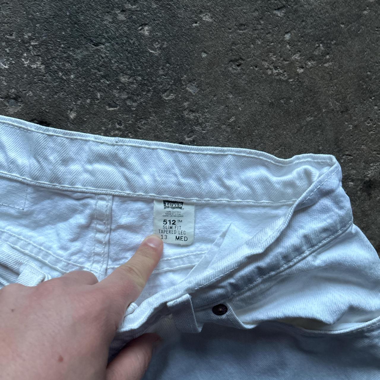 Vintage white Levi’s 512 Jeans - Size 13