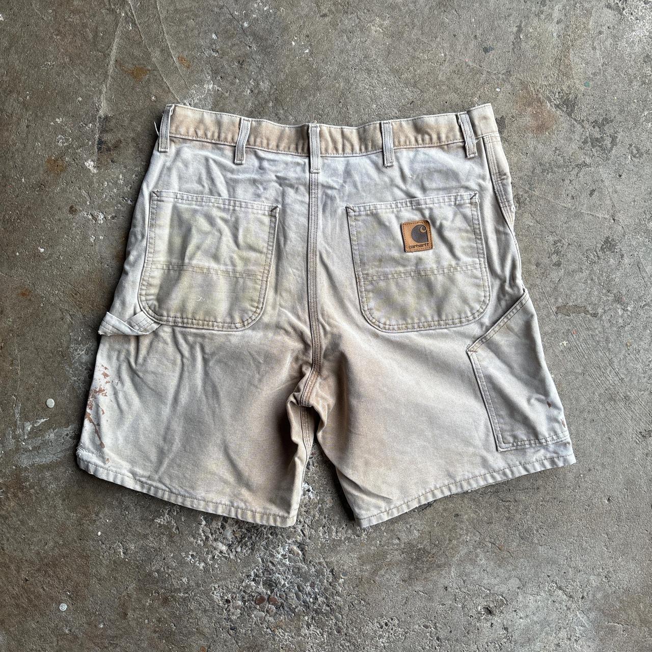 Tan Carhartt shorts