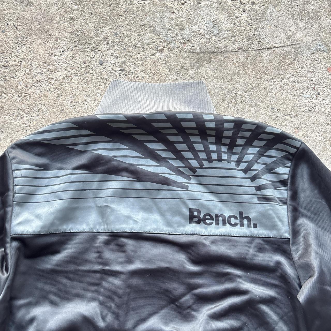 Black and grey Bench Track Jacket