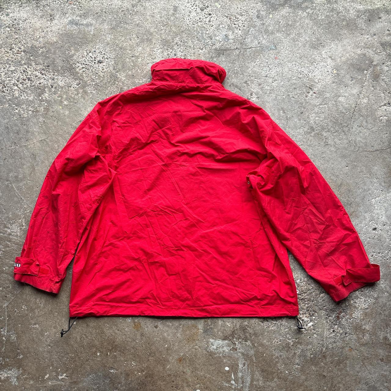 Red Umbro windbreaker track jacket