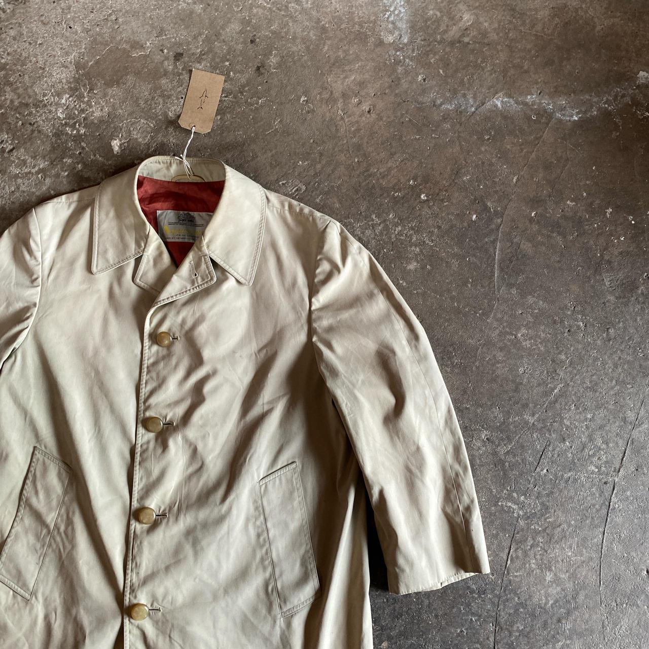 Vintage Cream Aquascutum Trench Coat - L