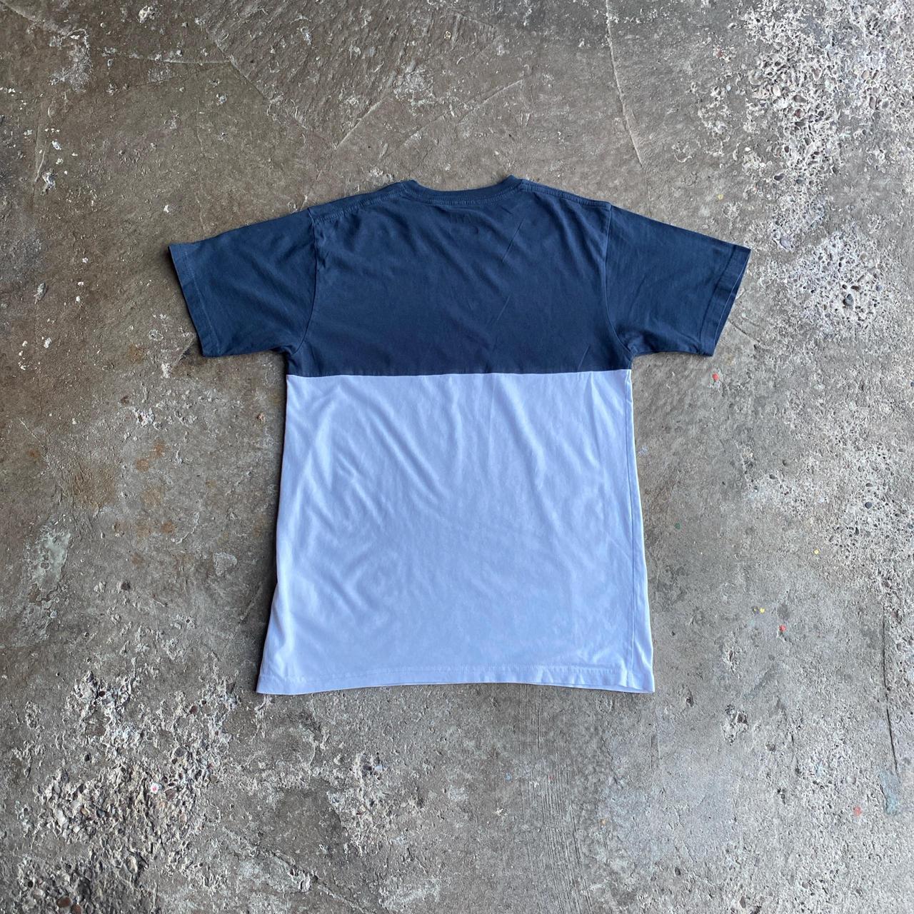 Navy & White Vans T-Shirt - S