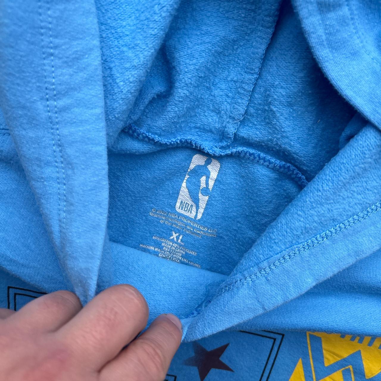 Blue NBA graphic hoody - XL