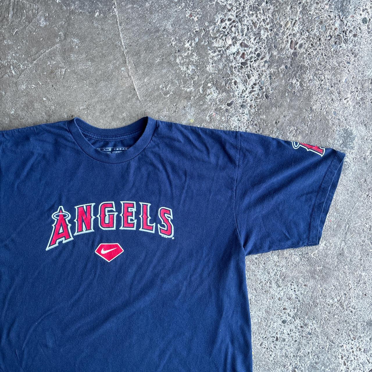 Navy Los Angeles Angels Graphic Nike T-Shirt - M