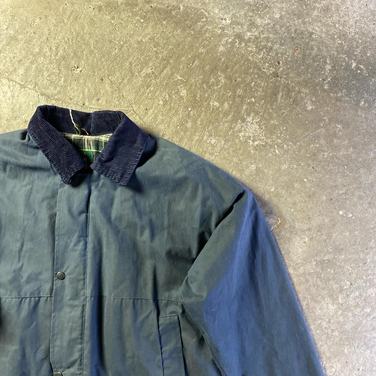 Vintage Navy Regatta Waxed Jacket - L