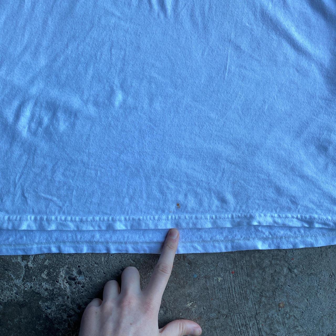 White Graphic Reebok Football T-Shirt - 2XL