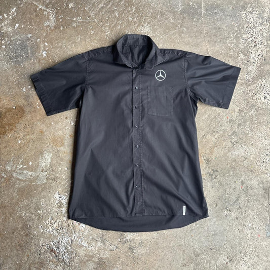 Black Mercedes-Benz Black Short-sleeve Shirt