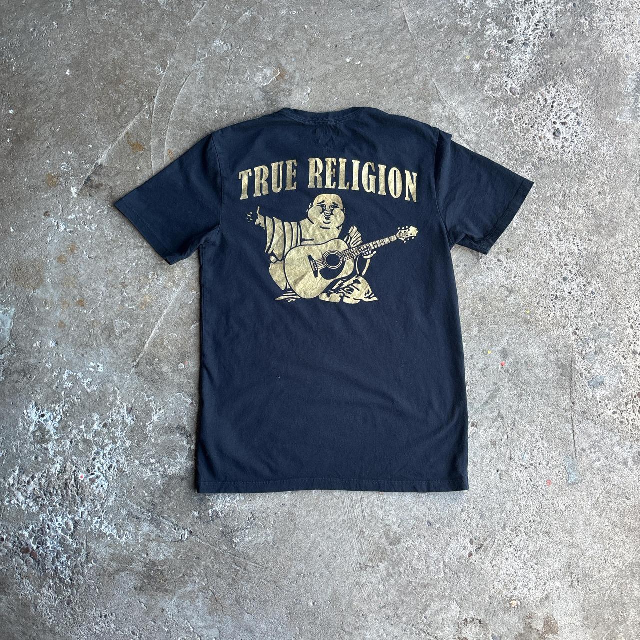 Black True Religion Graphic T-Shirt