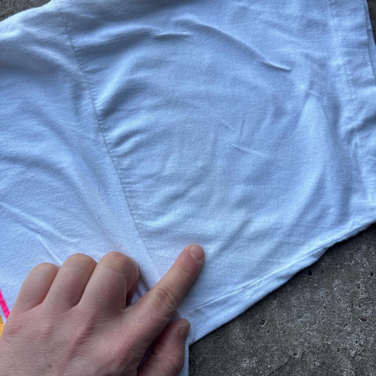 Vintage White ‘Beach’ graphic tee - XXL