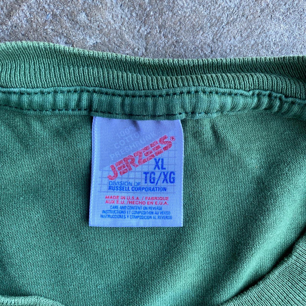 Green Embroidered Central Park T-Shirt - XL