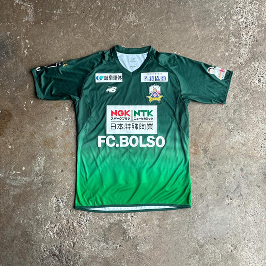 Green New Balance FC Gifu 2019 Home Kit