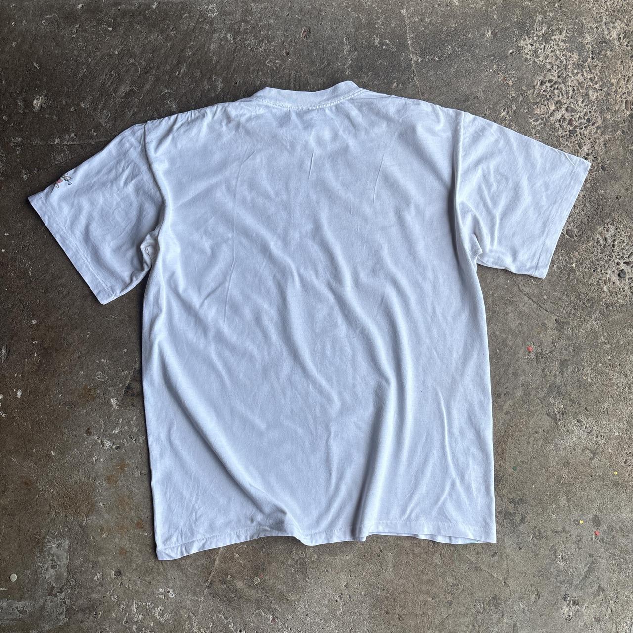 90s White “Bloom Where You’re Planted” single stitch t-shirt