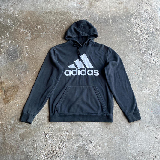 Black Adidas Graphic Hoodie - S