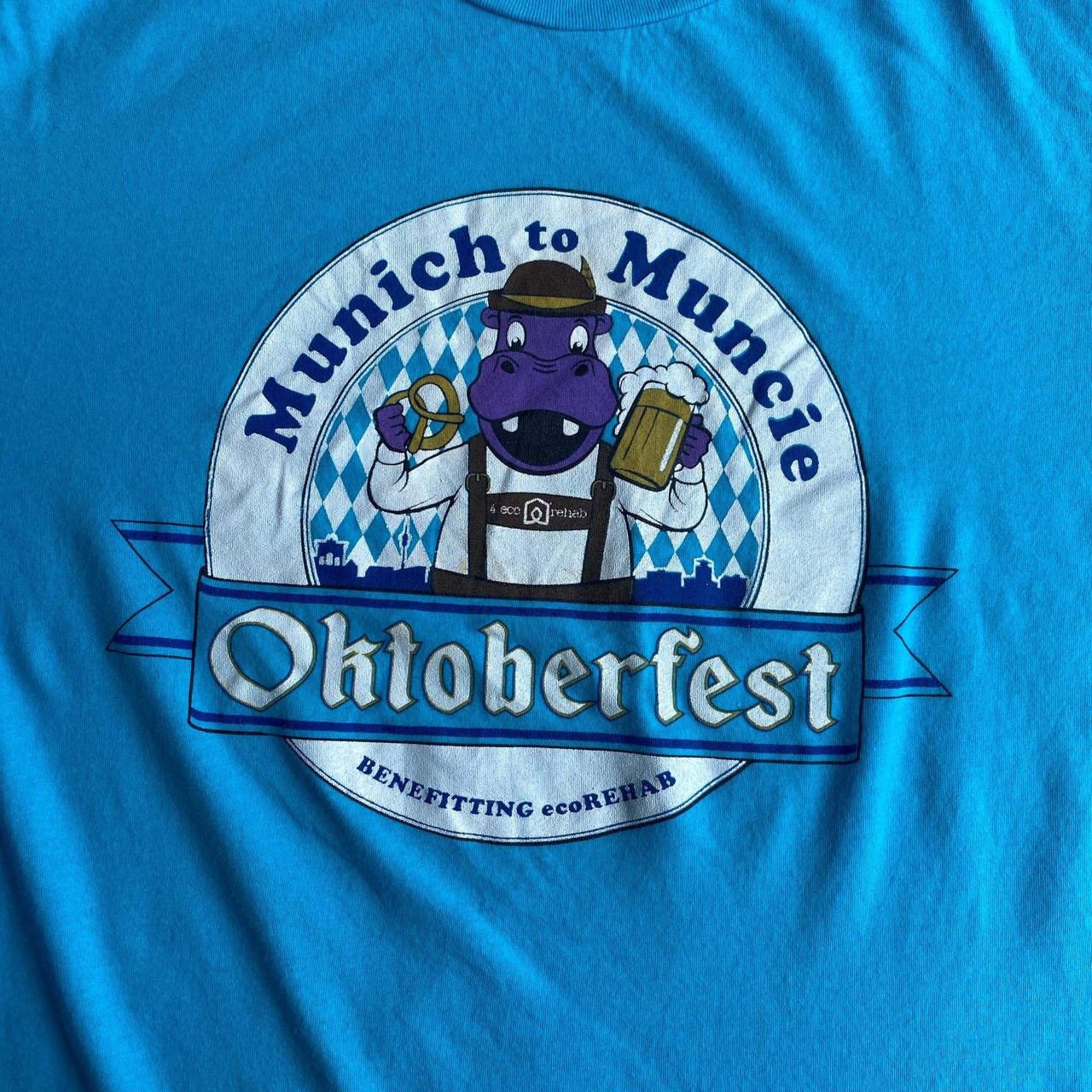 Blue Oktoberfest Munich T-Shirt - L