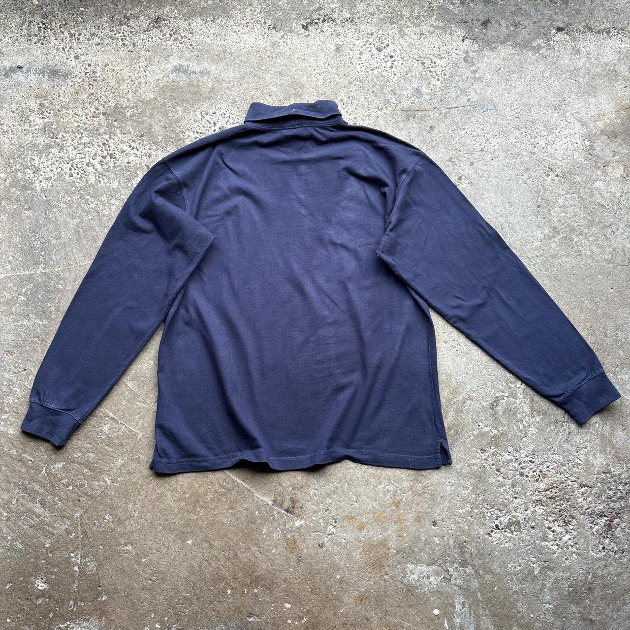 Vintage Navy Turtleneck Carhartt sweatshirt - XL