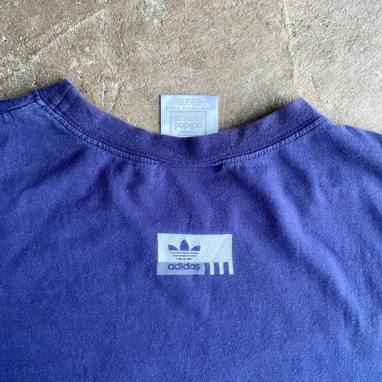 Navy Adidas Originals Graphic T-Shirt - M