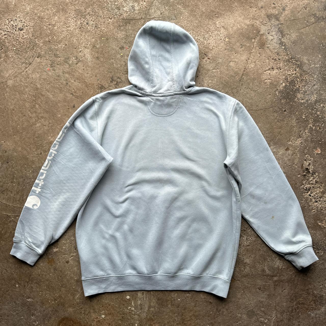 Light blue Carhartt hoodie