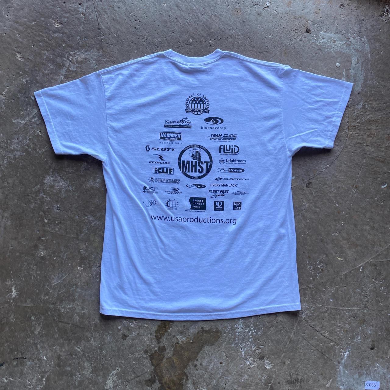 Vintage White Morgan Hill Graphic T-Shirt