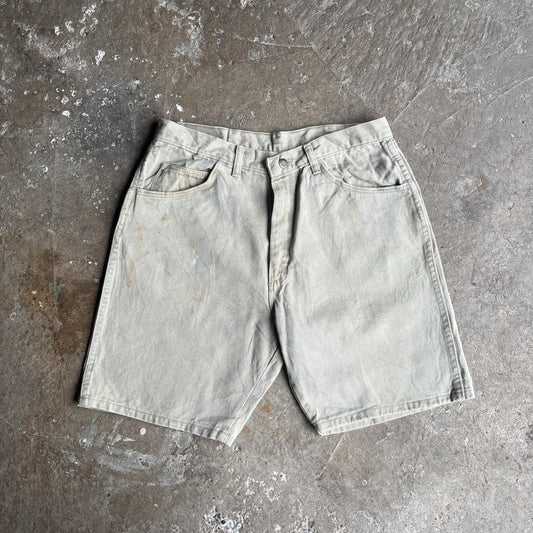 100% Cotton Tan Wrangler Workwear Shorts