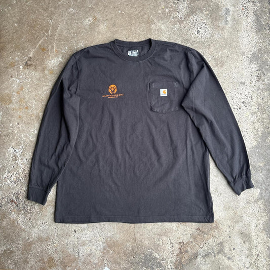 Black Carhartt Long-Sleeve T-Shirt - XL