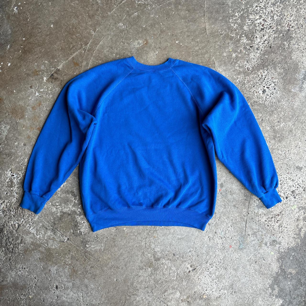 Vintage Blue Crewneck Sweatshirt - M