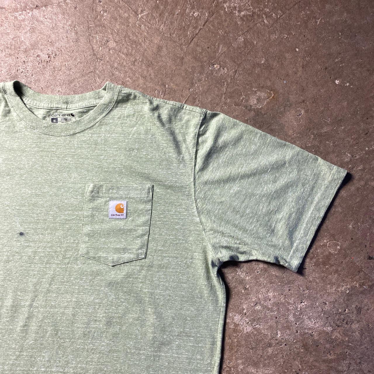 Like Green Carhartt Single Pocket T-Shirt - XL