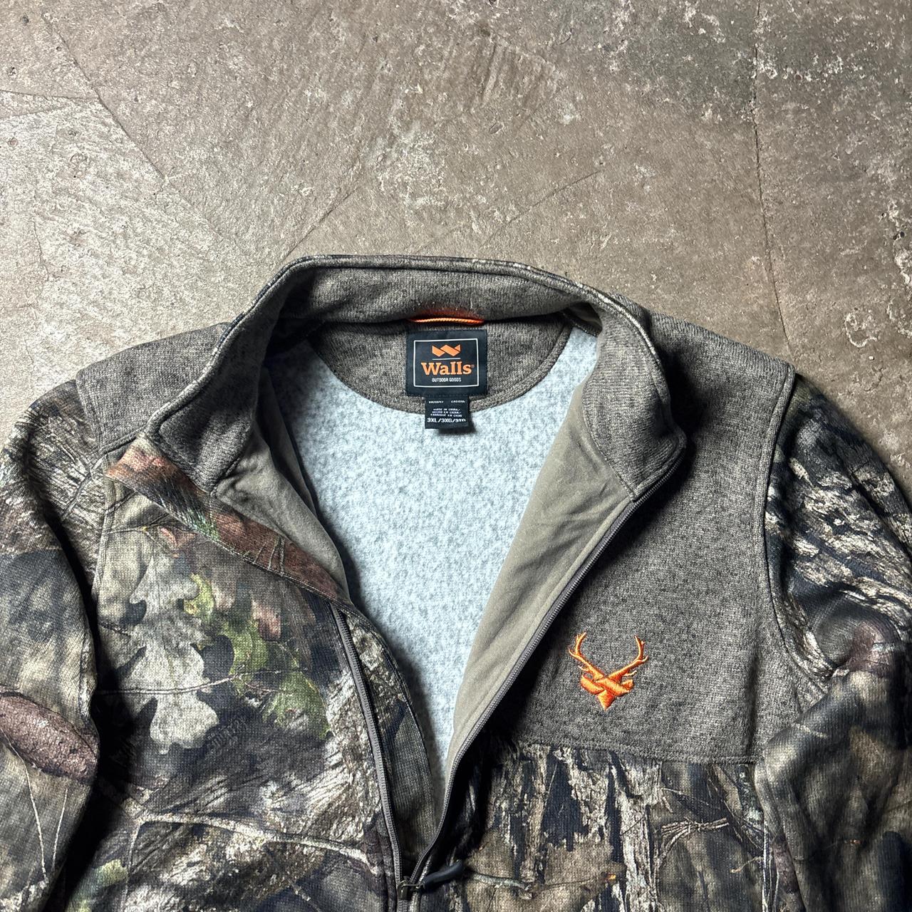 Walls Woodland Print Full Zip Fleece - 3XL