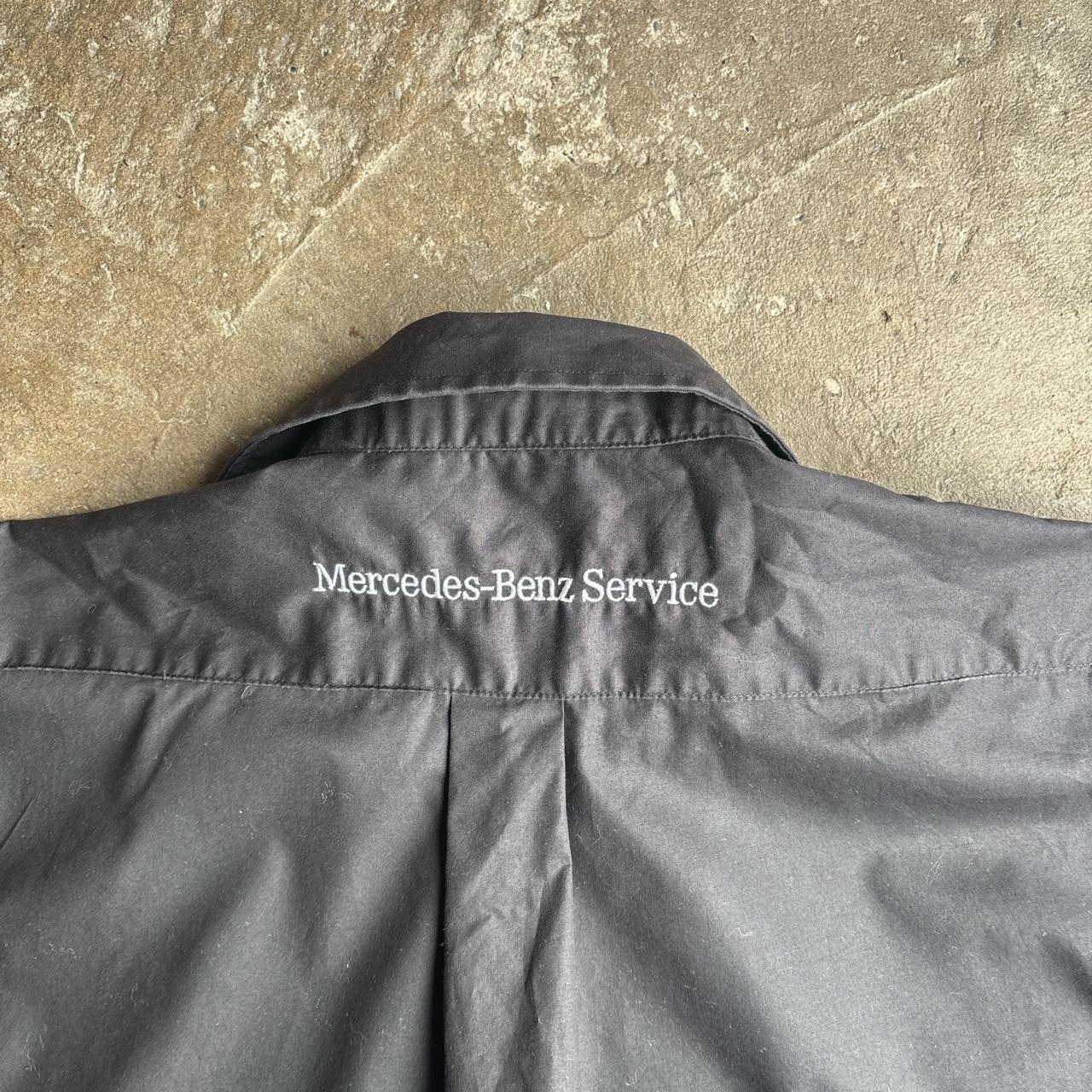 Black Mercedes-Benz Black Short-sleeve Shirt