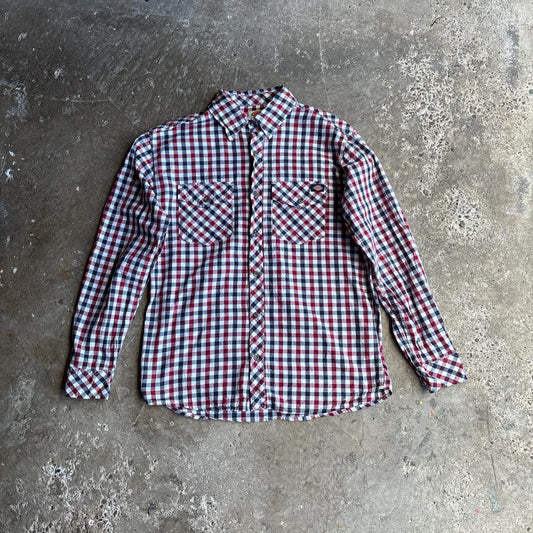 Red & Black Checkered Dickies Shirt