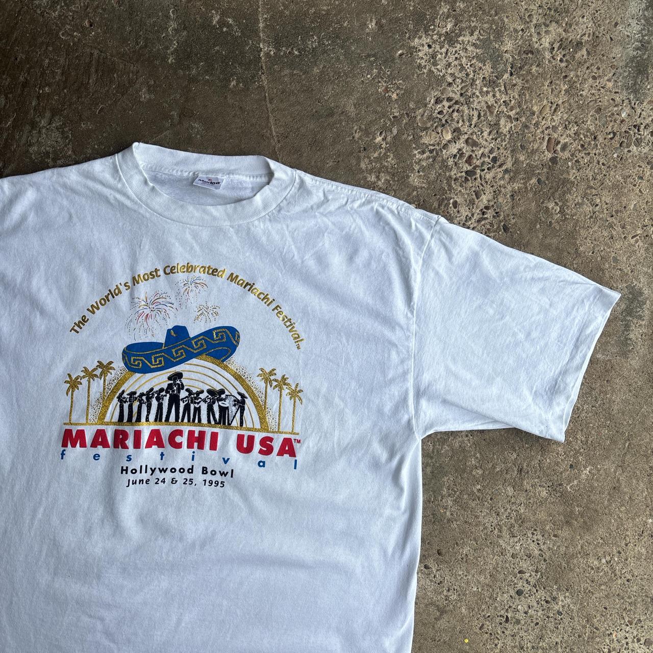 Vintage White ‘95 Single Stitch Graphic T-Shirt - XL