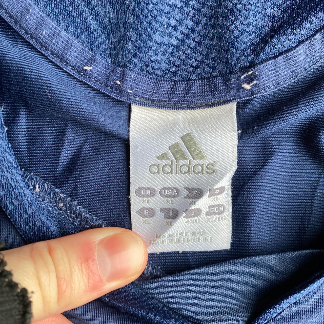 Navy Adidas Real Madrid 2005/06 Away shirt - XL