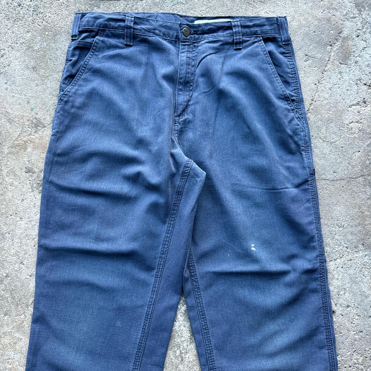 Navy Carhartt carpenter pants