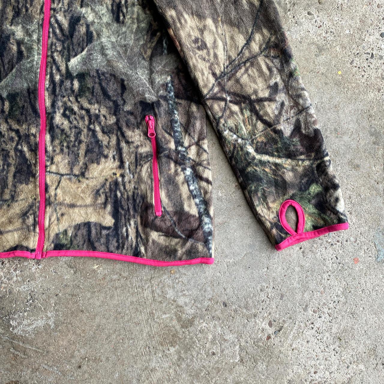 Mossy Oak Tree Camo Full-Zip Fleece - L (women’s)