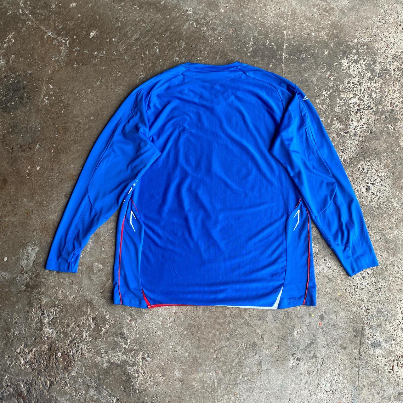 Blue Umbro Rangers 2007-08 Home Shirt