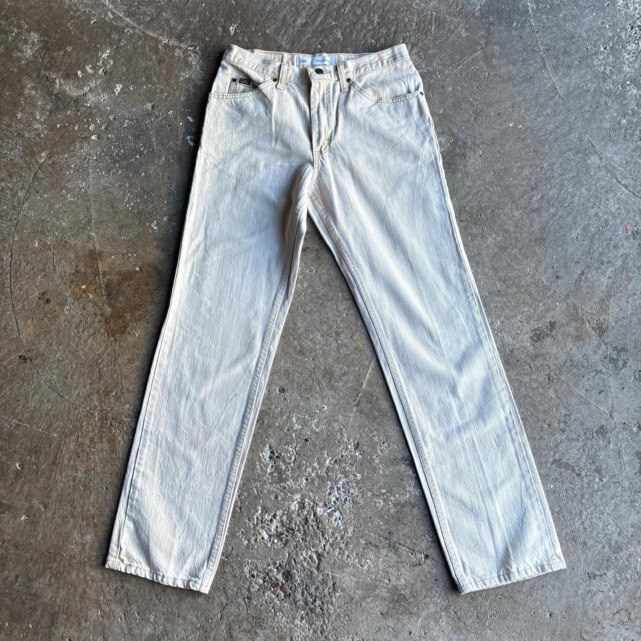 Light Cream Lee Jeans
