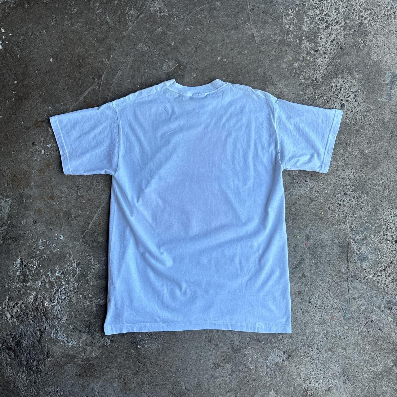 Elvis Presley Print on White T-Shirt