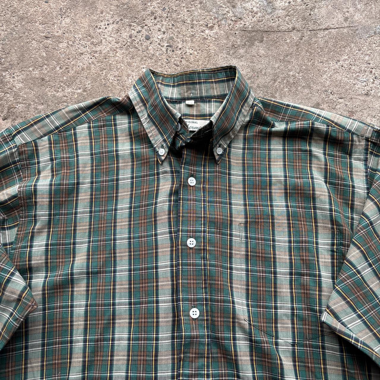 Vintage Ben Sherman Green chequered shirt