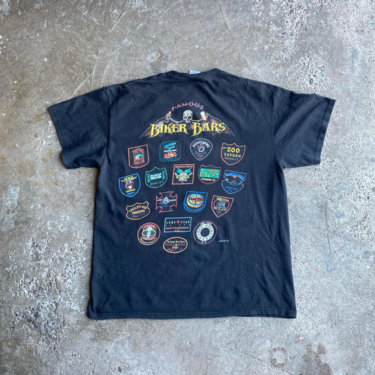Vintage ‘Biker Bars’ Black T-Shirt