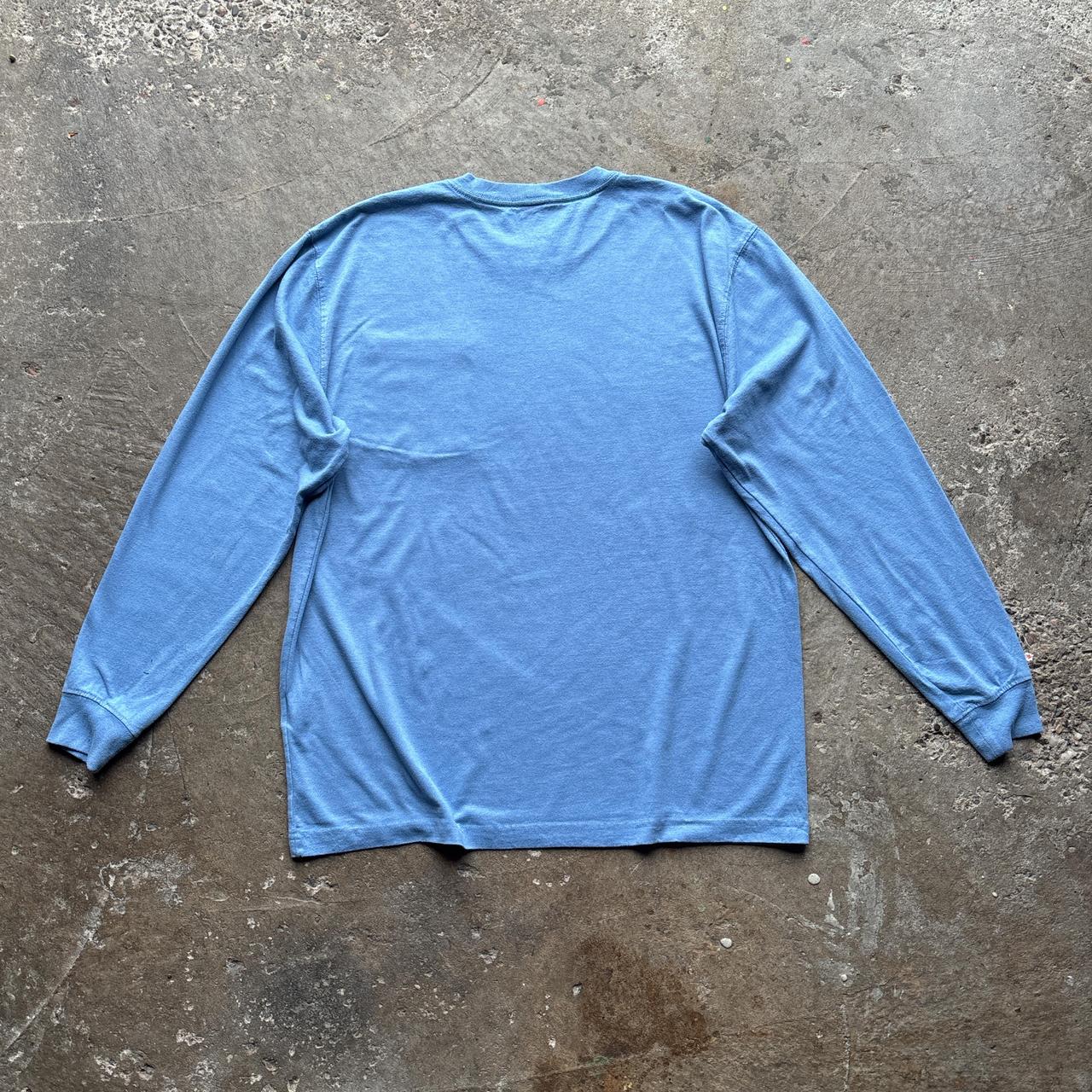 Blue Carhartt long-sleeve top - M